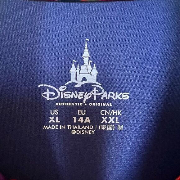 Disney Parks Girl’s Zip Up Jacket Mickey Logo Disneyland Resorts Navy Blue XL - Picture 4 of 12